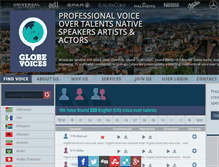Tablet Screenshot of globevoices.com
